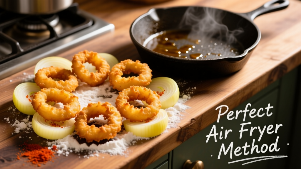How to Air Fry Red Robin Onion Rings Perfectly