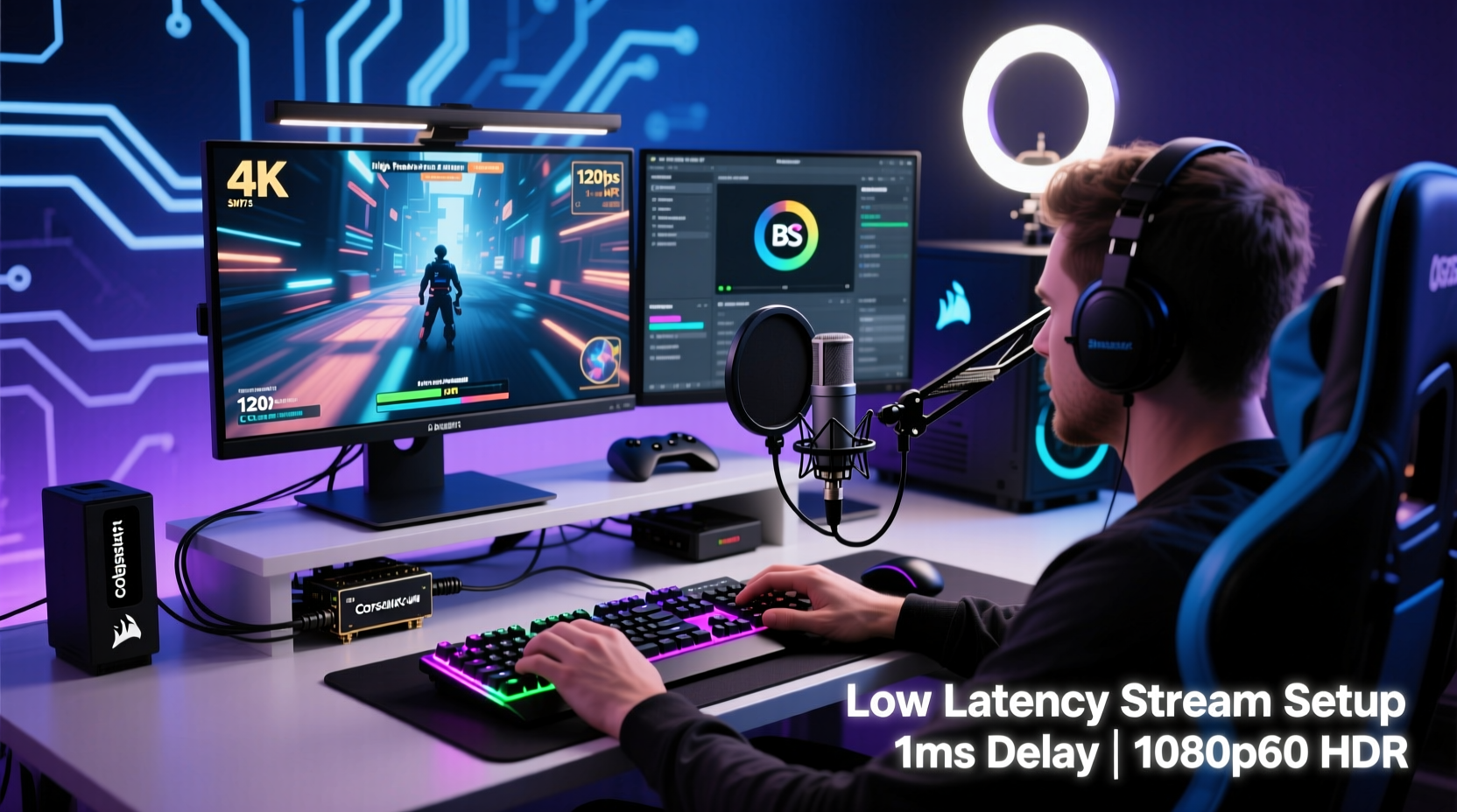 how to stream your gameplay with minimal delay and high quality