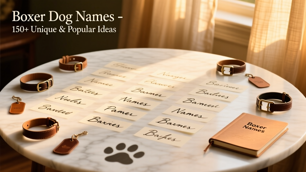 150+ Boxer Dog Names: Unique & Popular Ideas