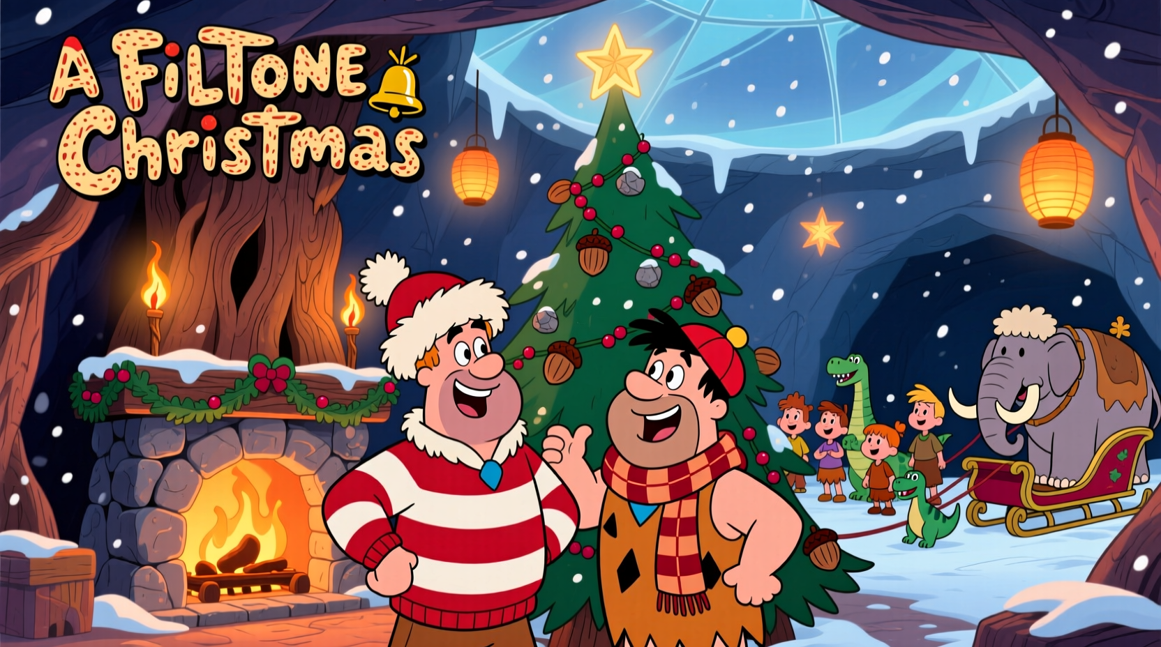 a flintstone christmas