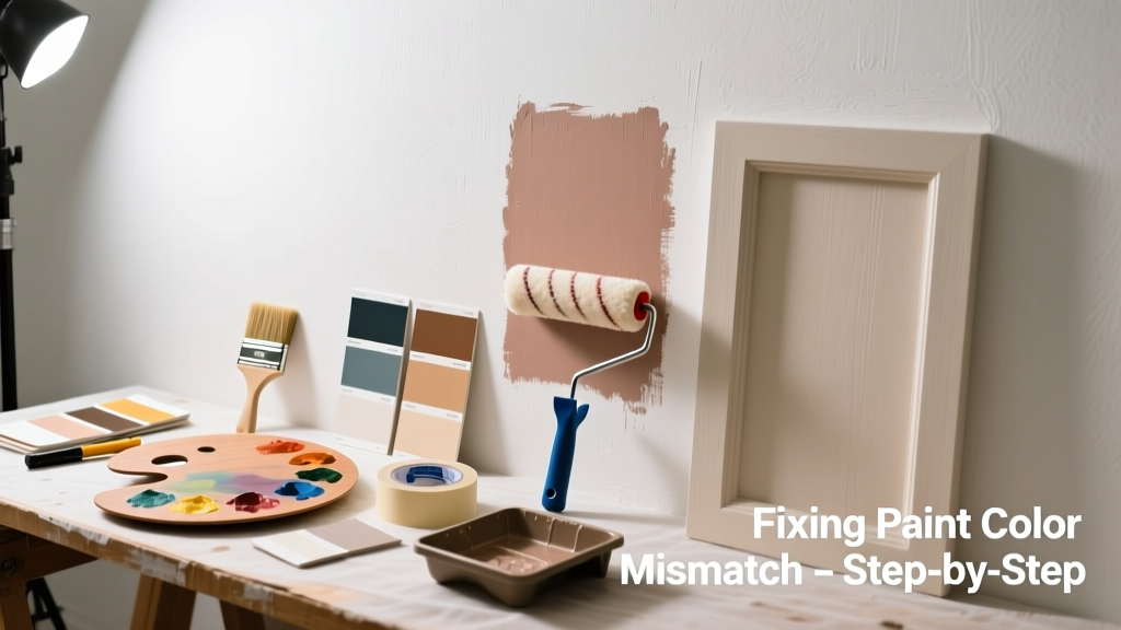 How to Fix Paint Color Mismatch on Walls and Trim