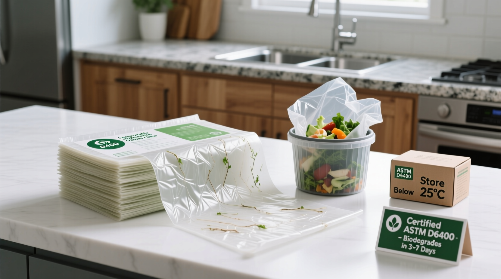 compostable liners vs biodegradable bags
