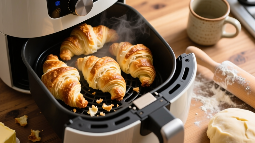 Air Fry Frozen Croissants: Crispy, Flaky & Fast