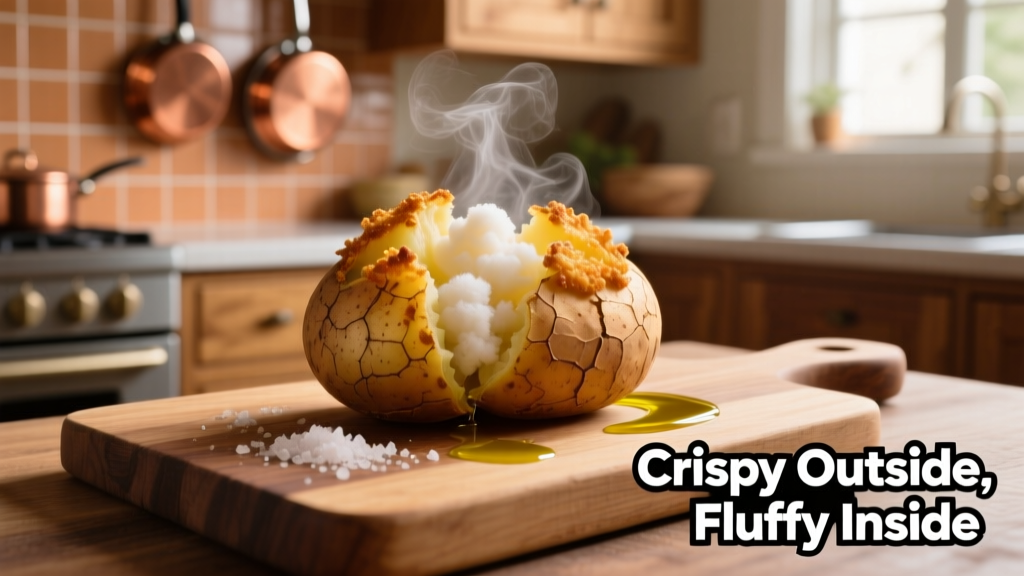 Air Fryer Baked Potato: Crispy Skin, Fluffy Interior