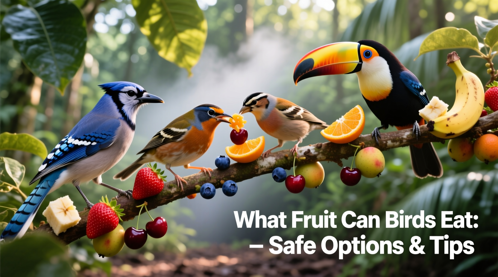 What Fruit Can Birds Eat: Safe Options & Tips