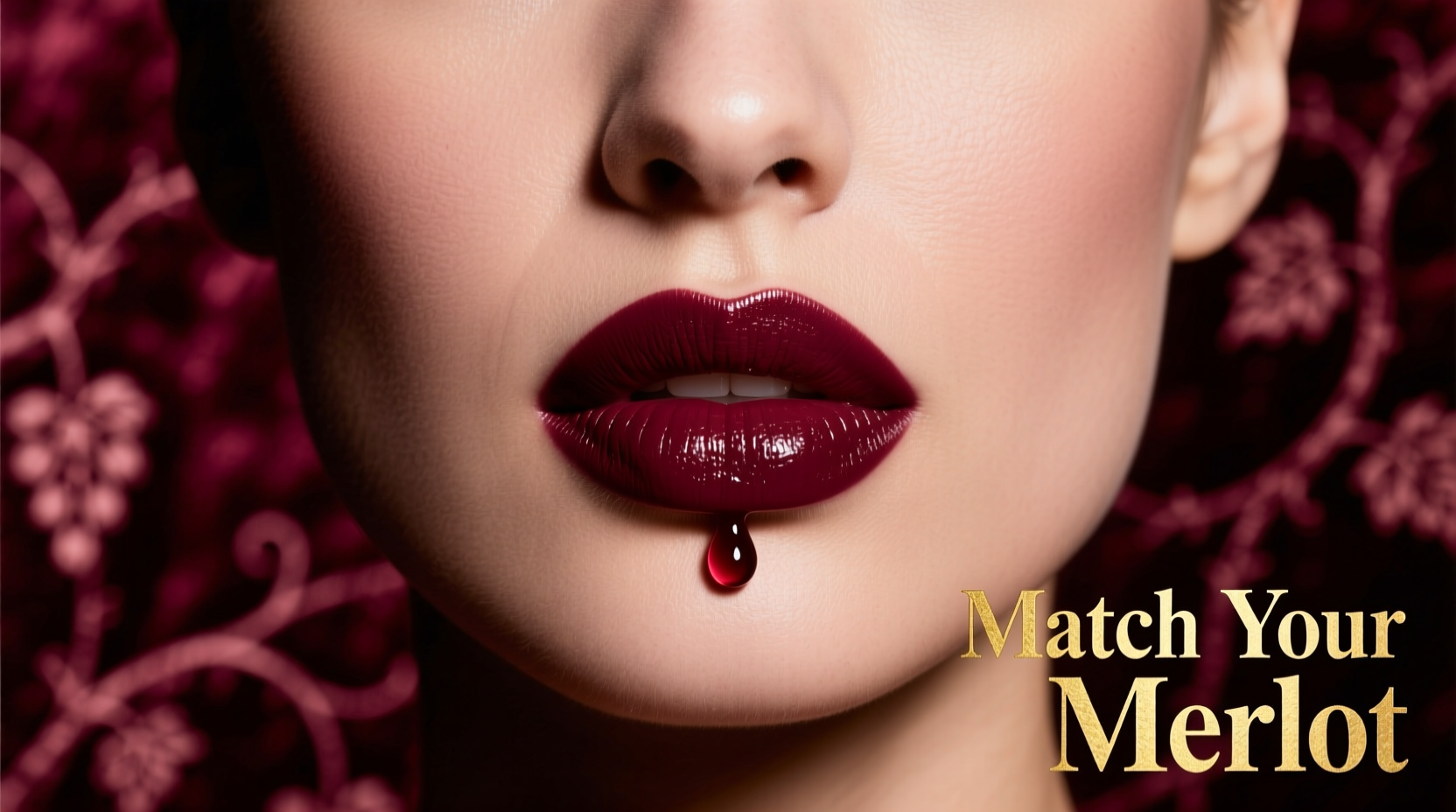 how to match your lipstick shade to your preferred merlot hue