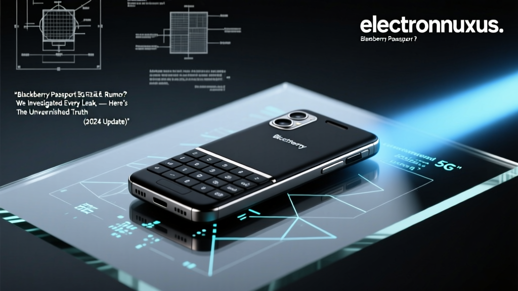 Blackberry Passport 5G Real Or Rumor? We Investigated Every Leak, Patent, and Executive Statement — Here’s the Unvarnished Truth (2024 Update)