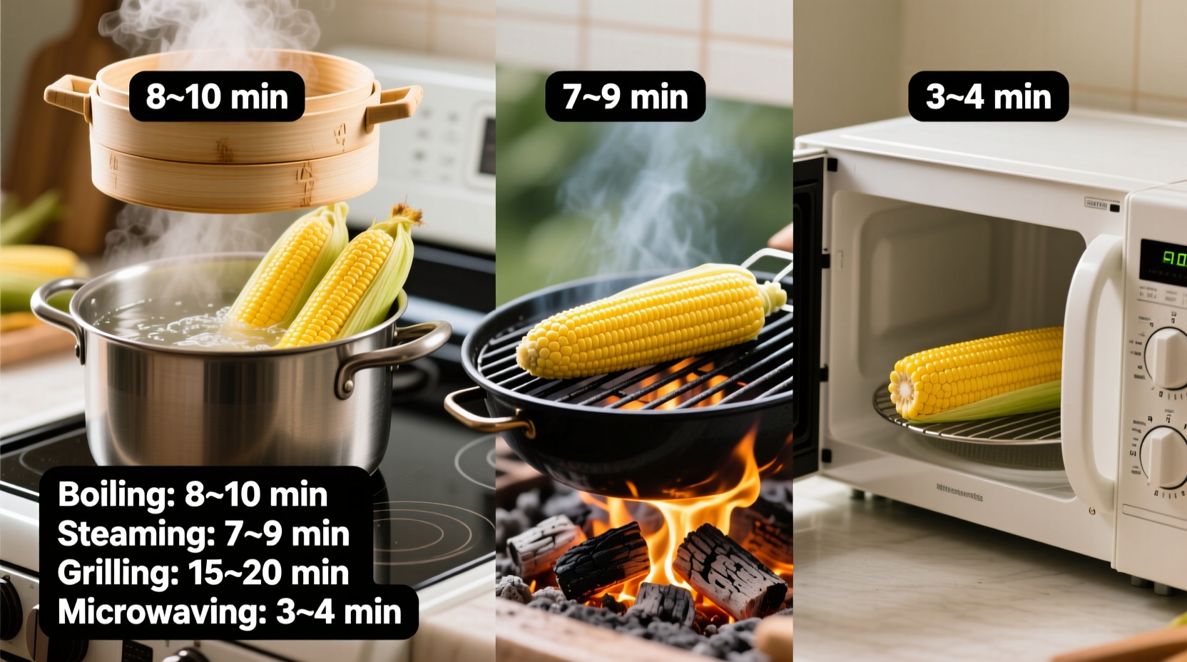 How Long to Cook Corn: Perfect Timing for Every Method