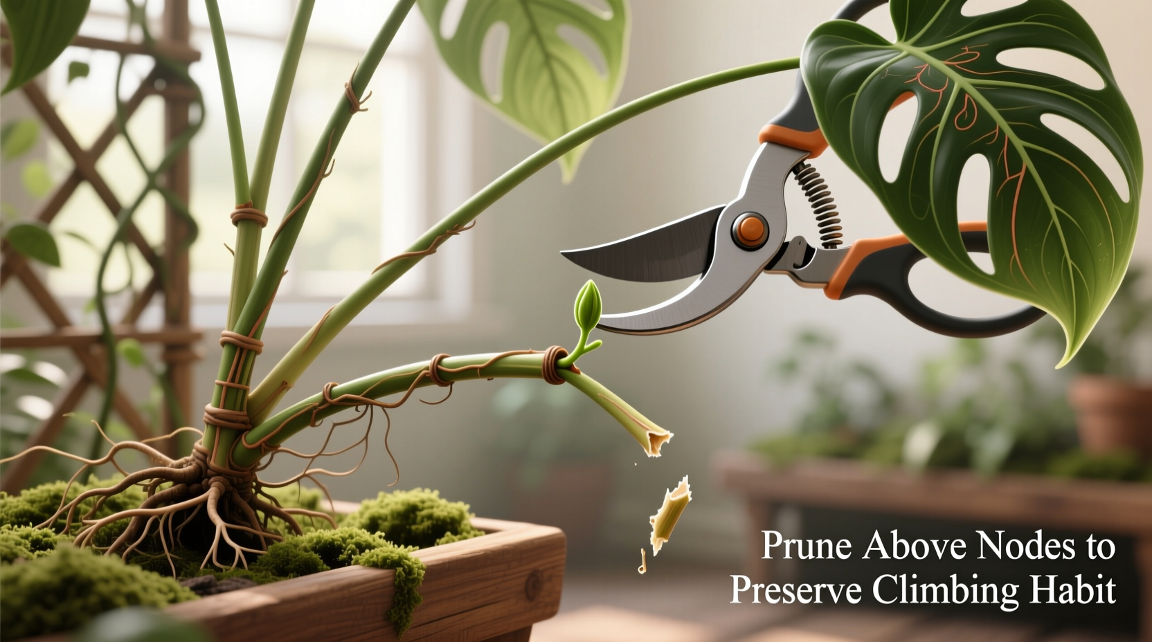 How to Prune Leggy Philodendron Safely