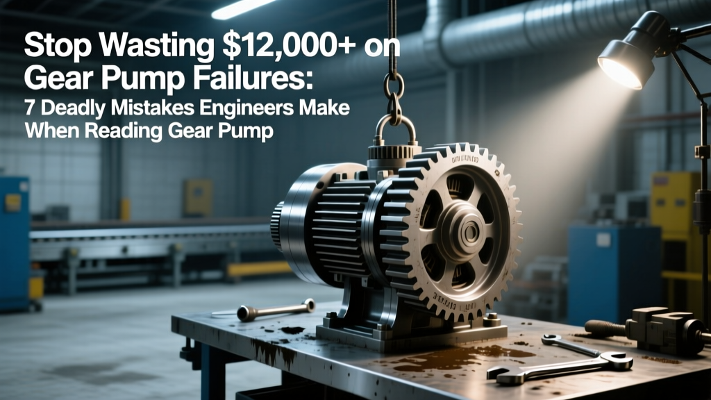 7 Gear Pump Spec Mistakes Costing Engineers $12K+