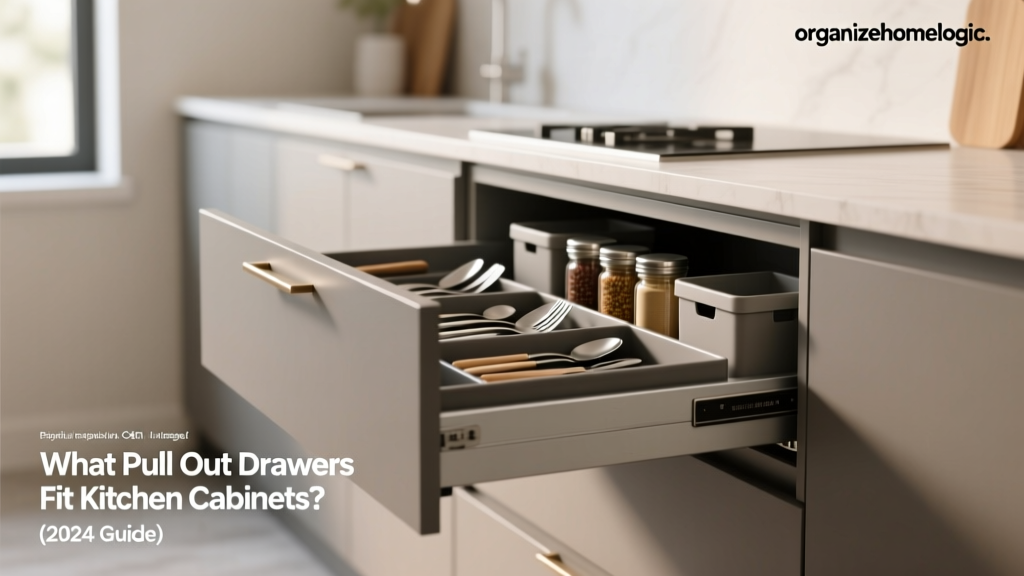 What Pull Out Drawers Fit Kitchen Cabinets? (2024 Guide)