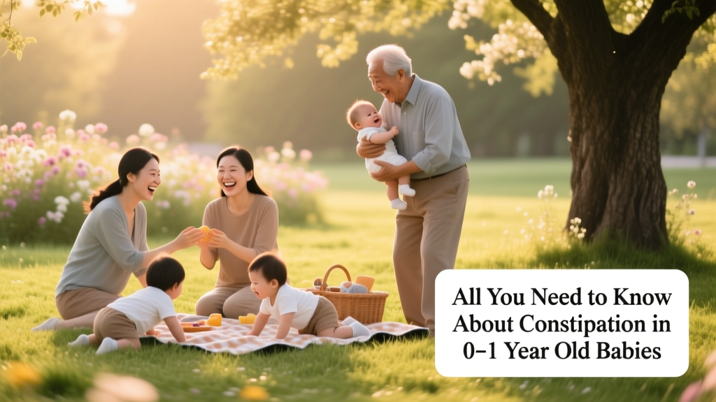All You Need to Know About Constipation in 0–1 Year Old Babies: A Parent’s Evidence-Based Guide