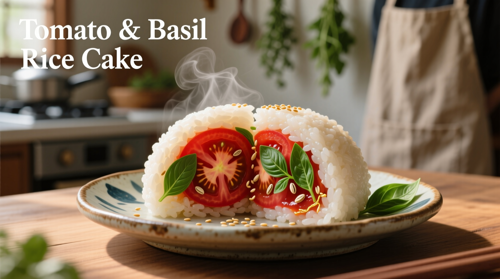 Perfect Tomato and Basil Rice Cakes Recipe