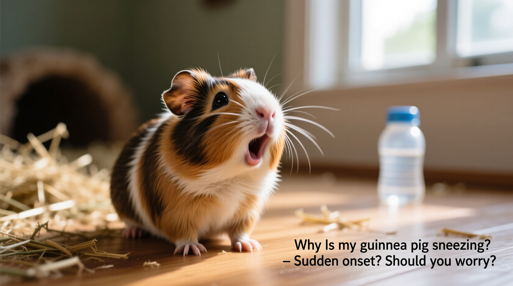 why is my guinea pig sneezing suddenly when did this start and should you worry