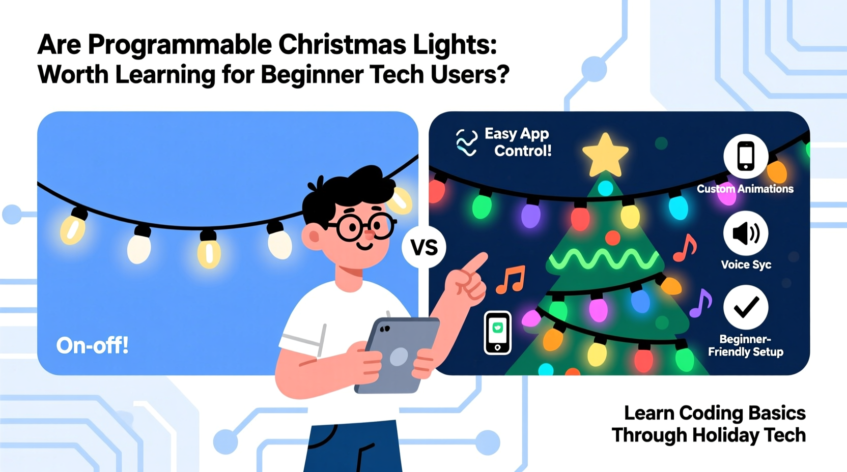 Are Programmable Christmas Lights Worth Learning For Beginner Tech Users
