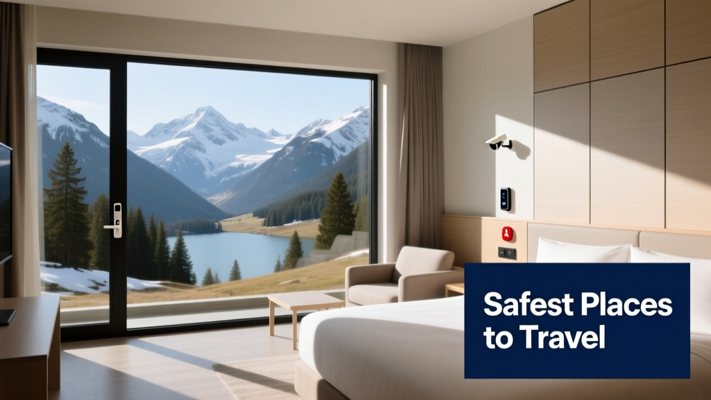 Safest Places to Travel in 2024: Data-Driven Insights for Hostels, Boutique Hotels, and Independent Travelers