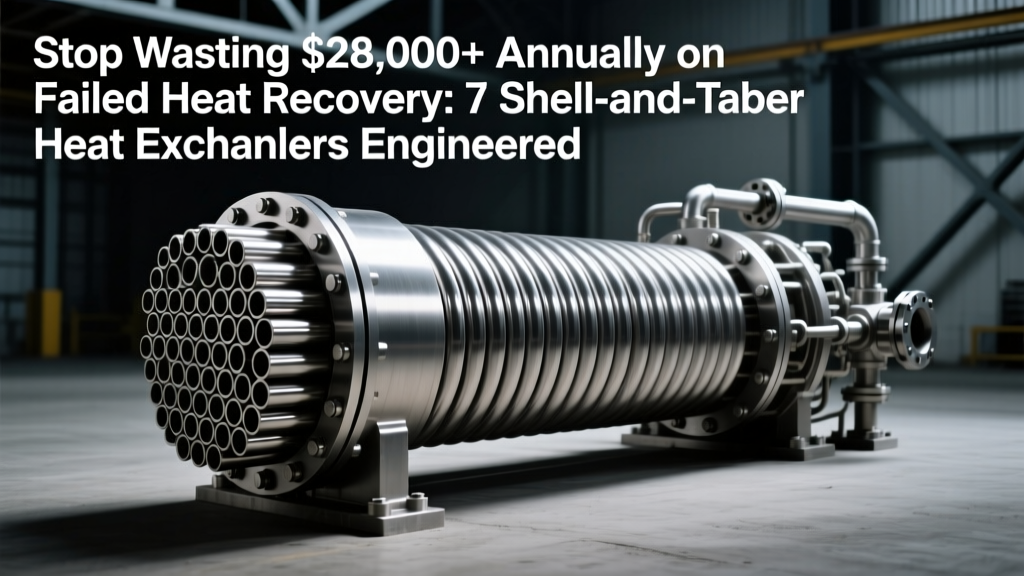 7 Reliable Shell-and-Tube Heat Exchangers: Cut $28K+ Waste