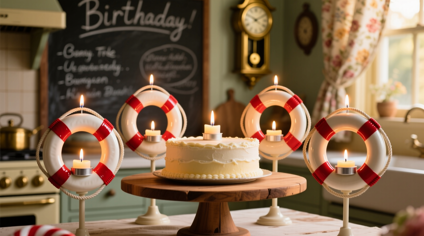 repurpose lifesavers as birthday cake candle holders