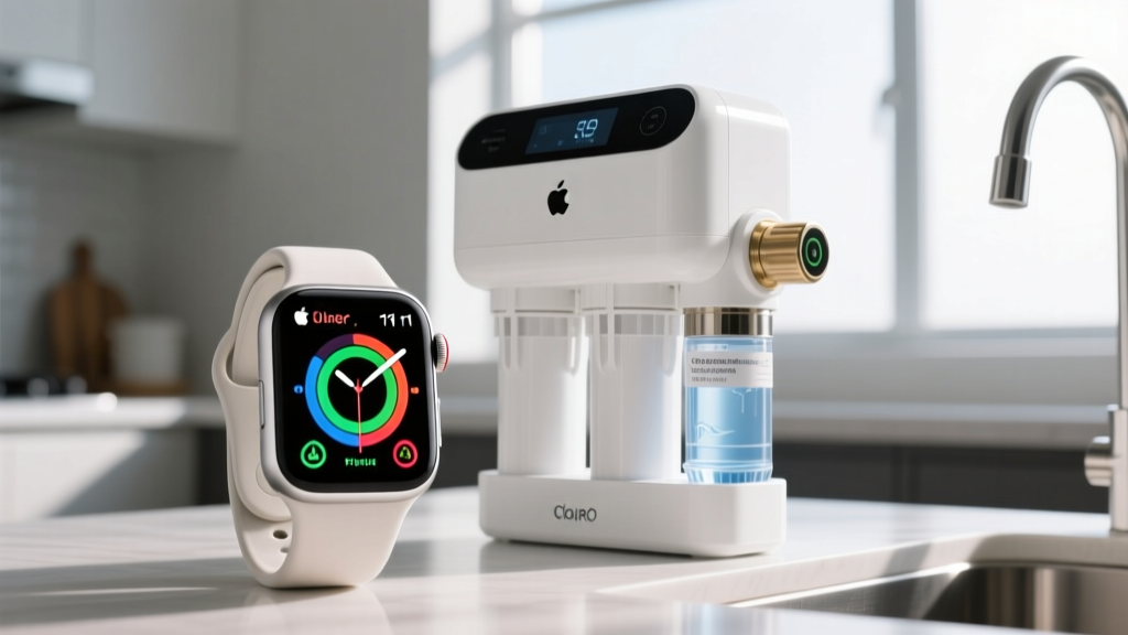Wearable Water Tracking: Cloud RO Under Sink System Smartwatch Guide