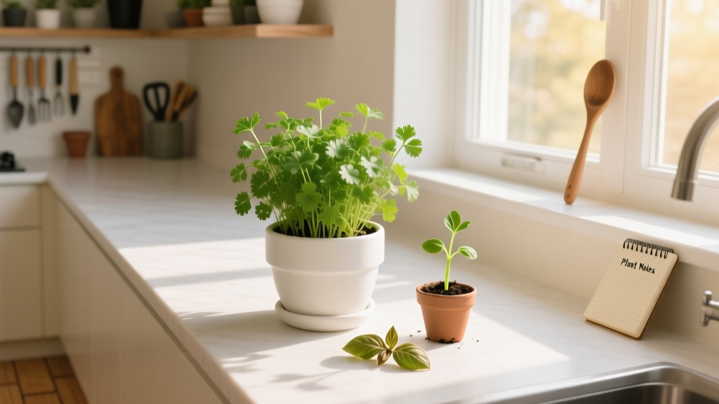 Indoor Coriander Growing Guide for Beginners