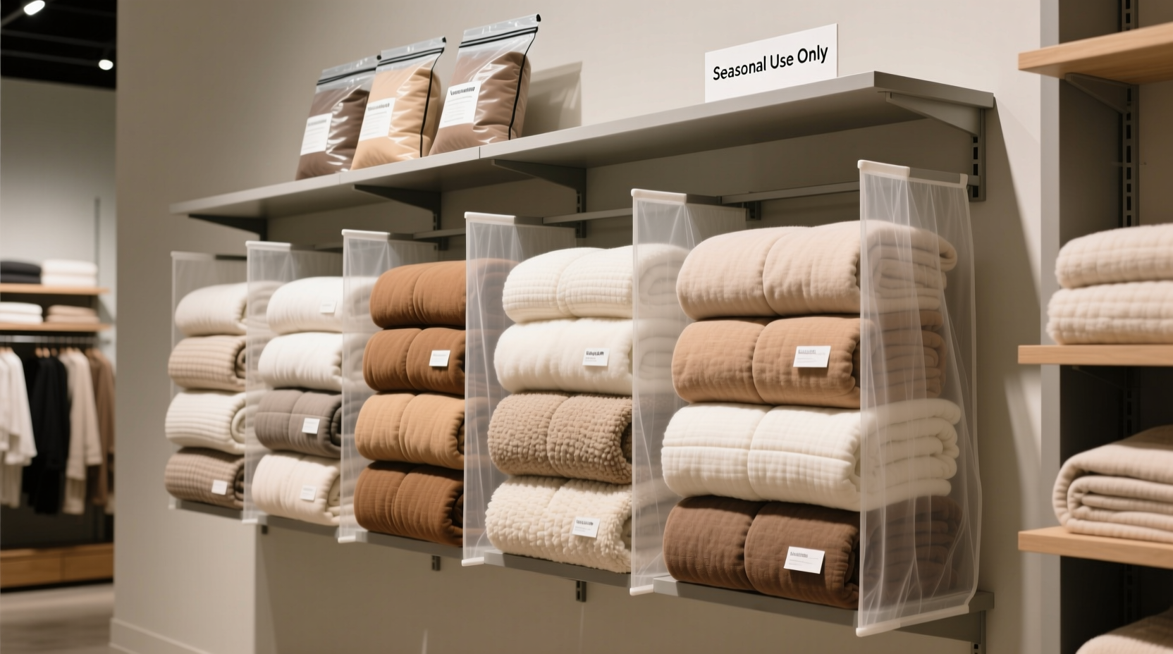 weighted blanket closet organization tips