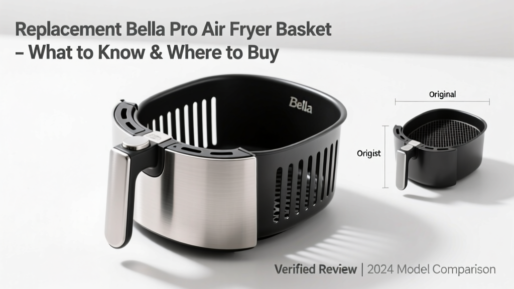 Bella Pro Air Fryer Basket Replacement Guide