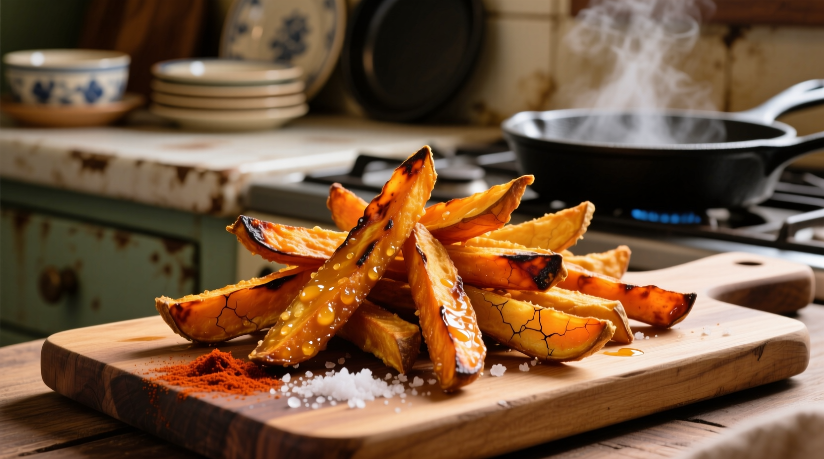 Perfect Deep Fried Sweet Potato Fries: Crispy Outside, Tender Inside