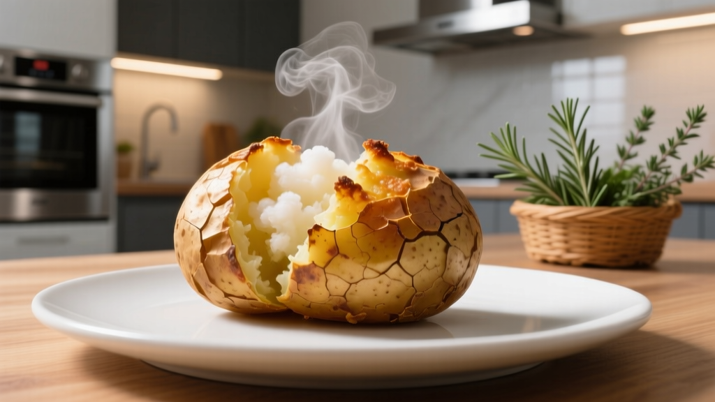 Air Fryer Baked Potato: Crispy Skin, Fluffy Inside