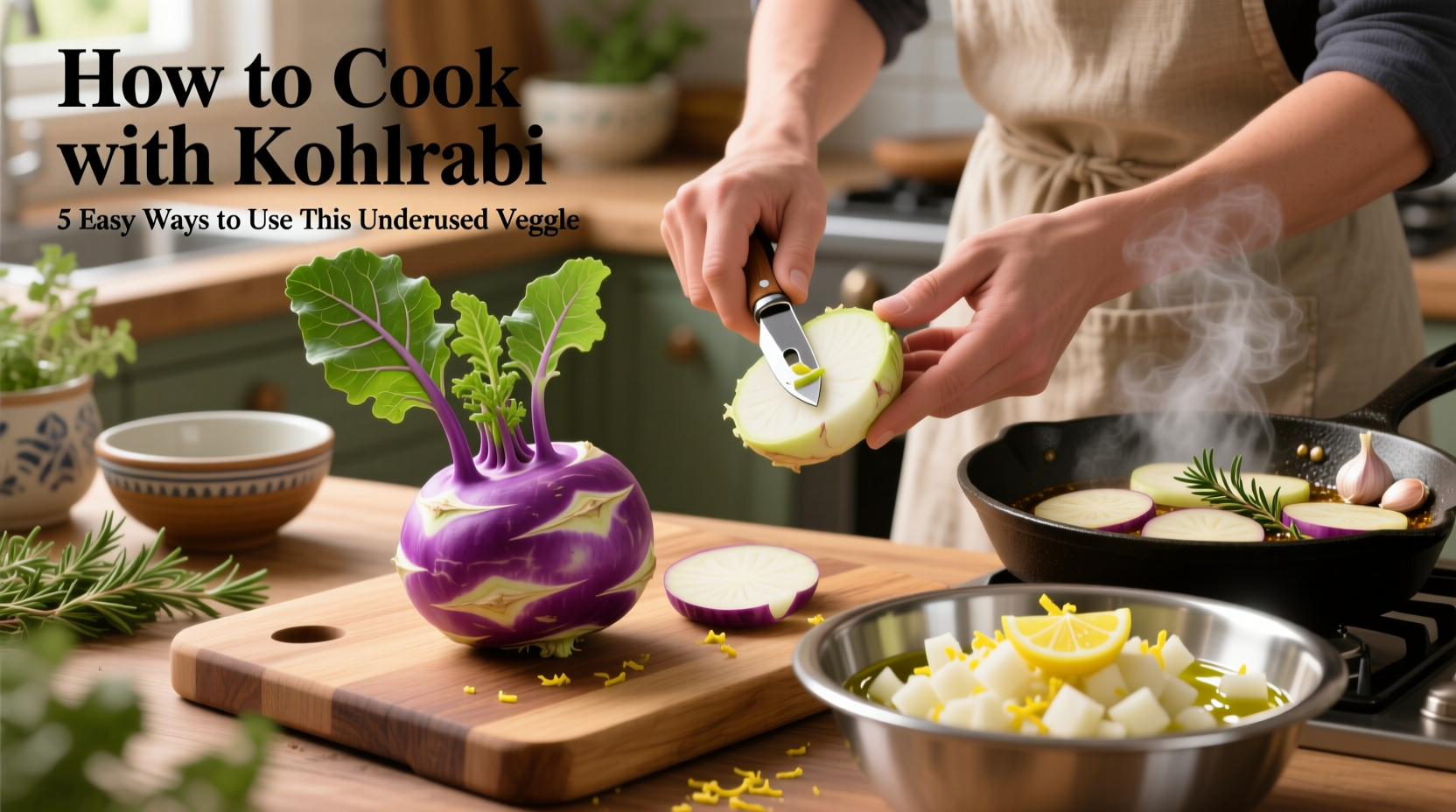 How to Cook with Kohlrabi: 5 Expert Techniques