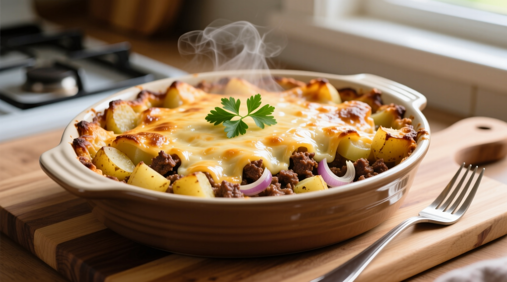 Perfect Potato Ground Beef Casserole Recipe in 60 Minutes