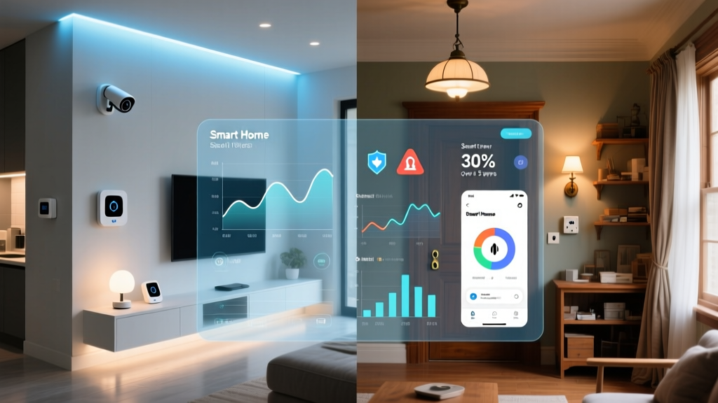 Smart Home vs Traditional Home: Energy Efficiency, Security & Daily Control Compared