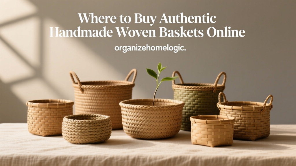 Where to Buy Authentic Handmade Woven Baskets Online