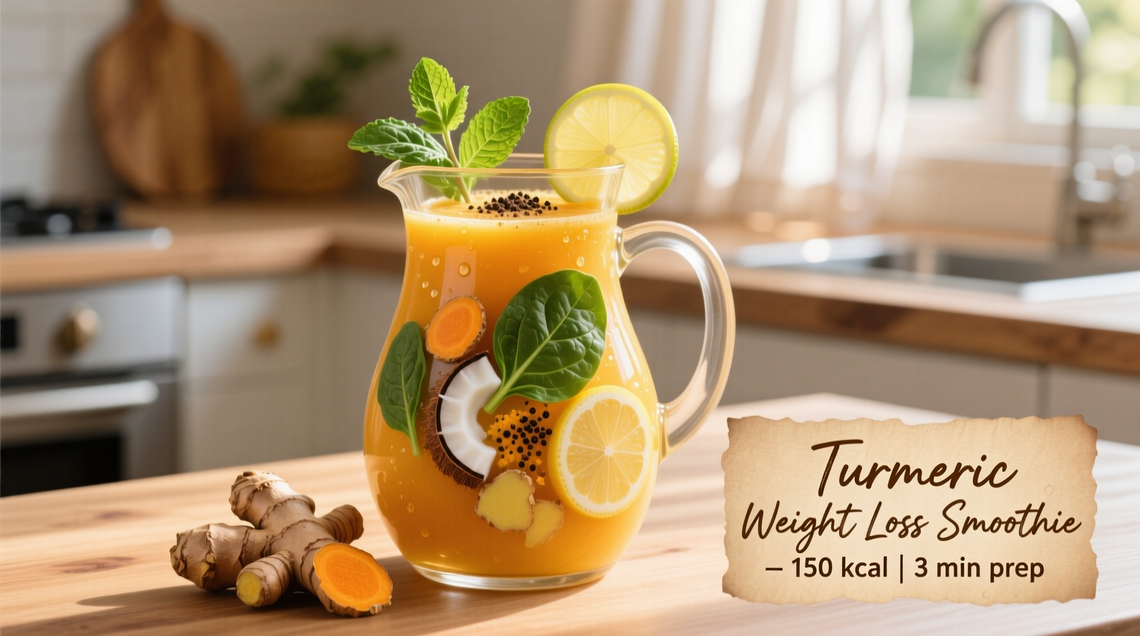 Kurkuma Rezept für Gewichtsmanagement | Wissenschaftliche Fakten