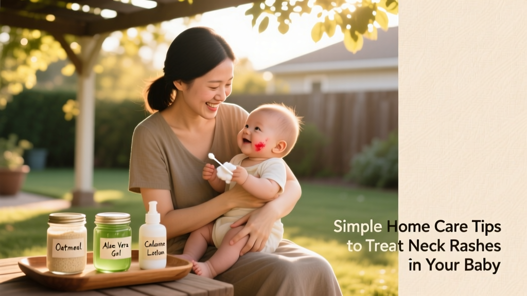Simple Home Care Tips to Treat Neck Rashes in Your Baby