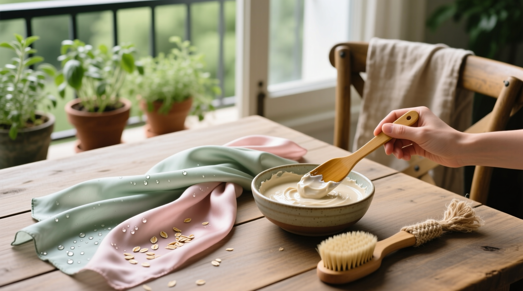 eco friendly cleaning tips for silk scarves