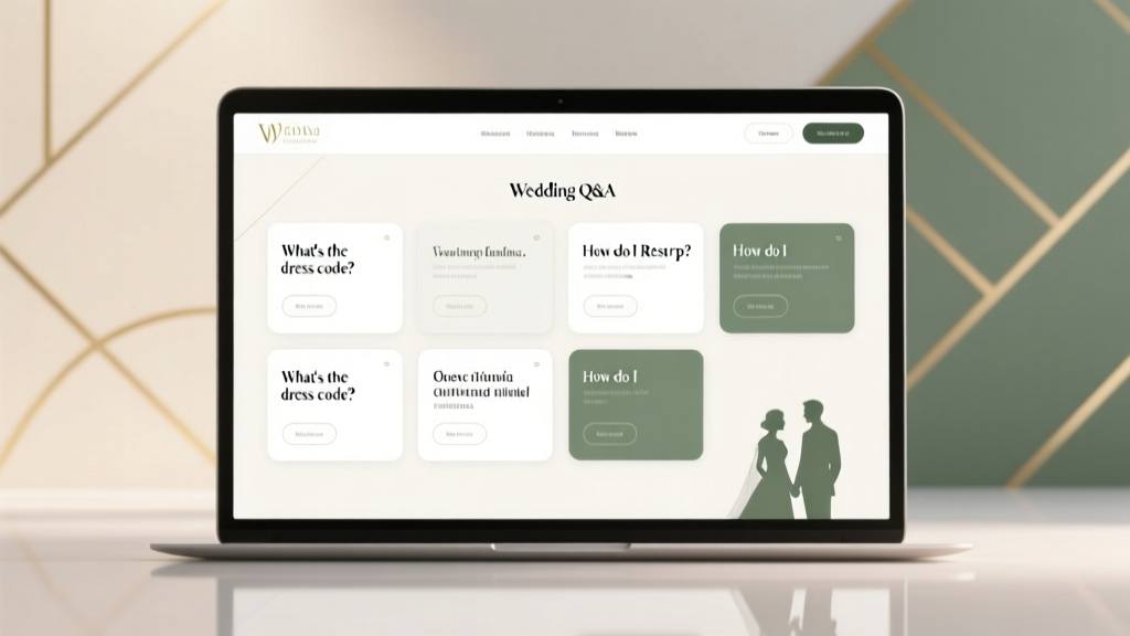 Wedding Website Q&A Questions (2026)