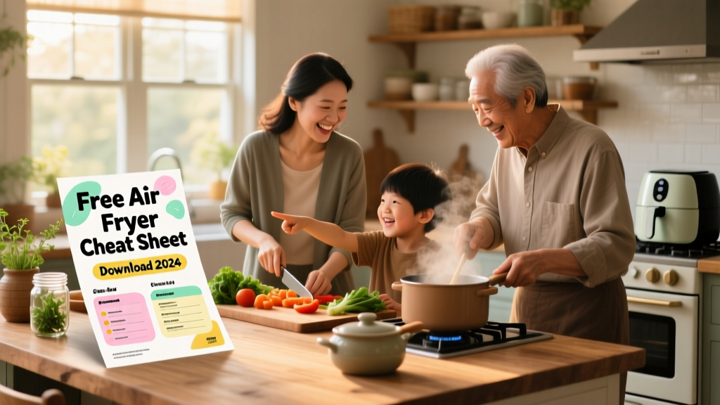 Free Air Fryer Cheat Sheet Download (2026)