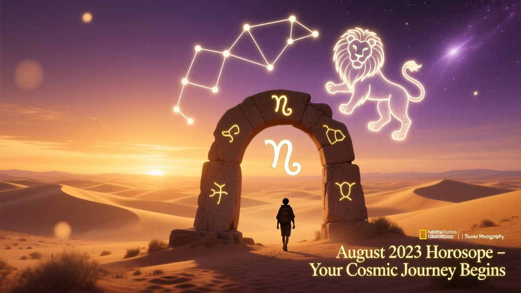 August 2023 Horoscope: Cosmic Shifts, Mercury Retrograde, and Practical Guidance for Every Sign