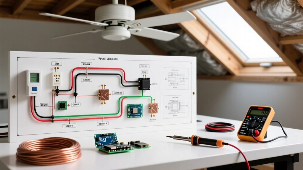 Complete Wiring Diagram for Attic Fan: Step-by-Step Walkthrough