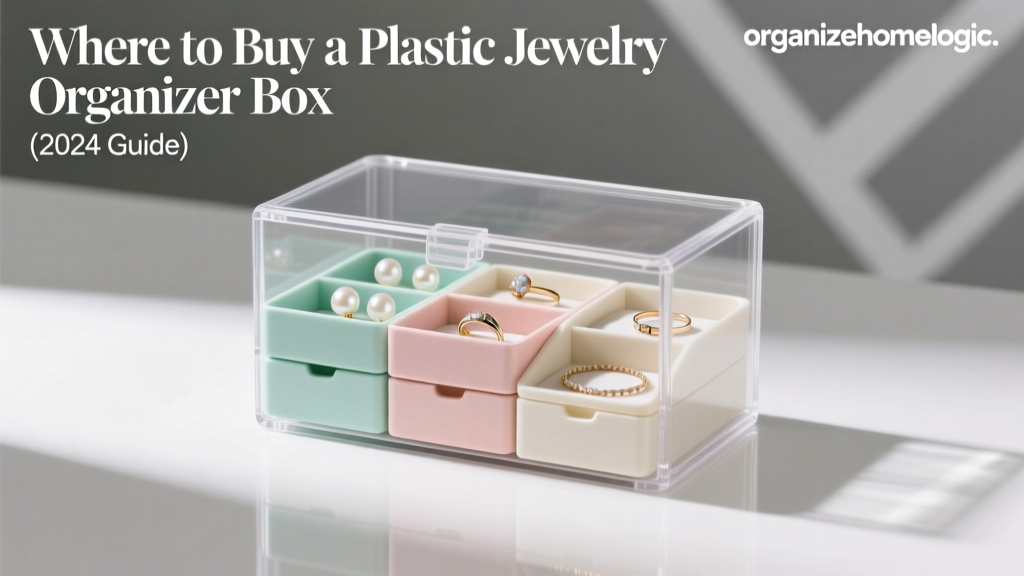 Where to Buy a Plastic Jewelry Organizer Box (2024 Guide)