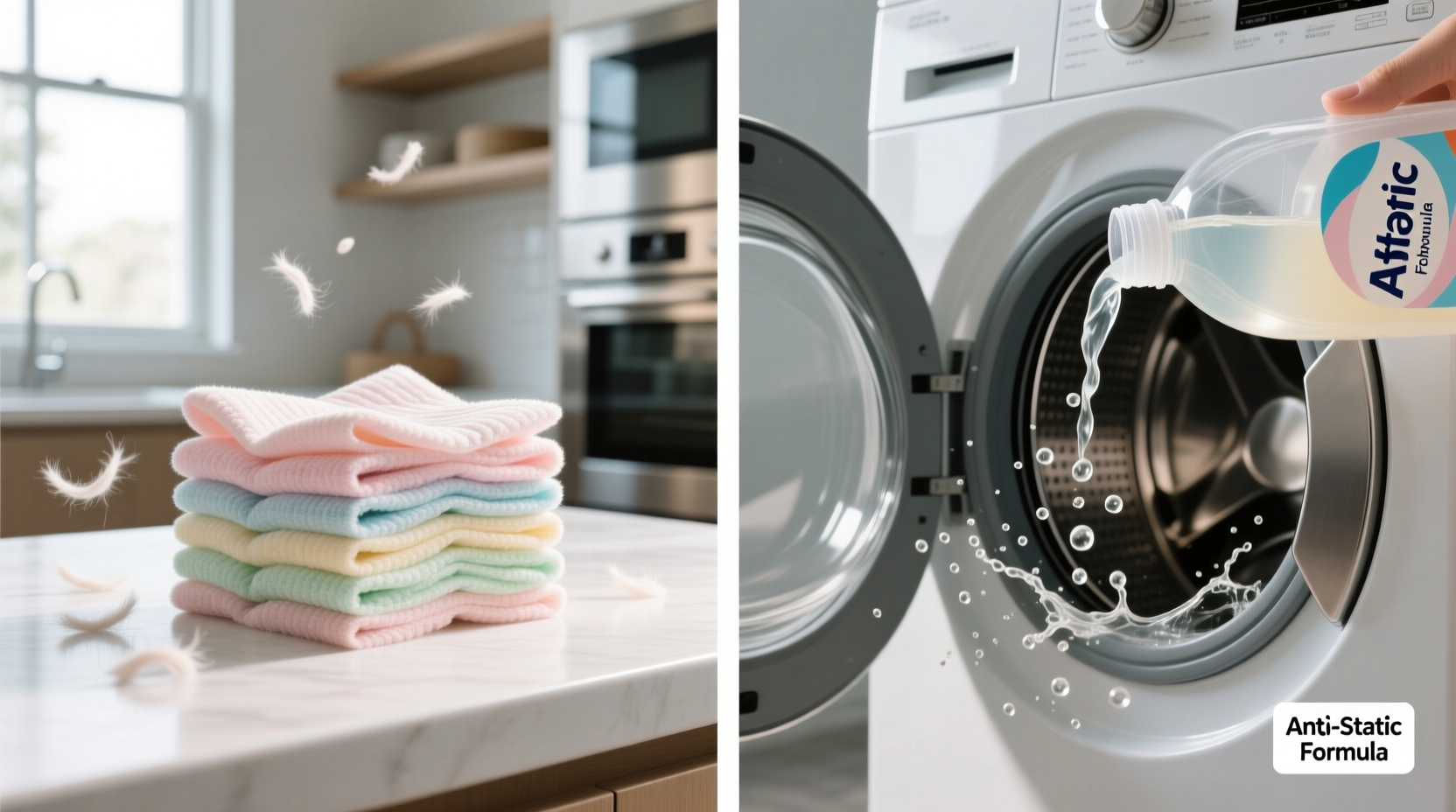 fabric softener sheets vs liquid which reduces static cling in dryers