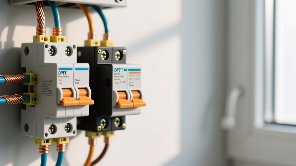 Double Switch Wire Diagram: Wiring DPDT Relays and Contactors for Heavy Loads