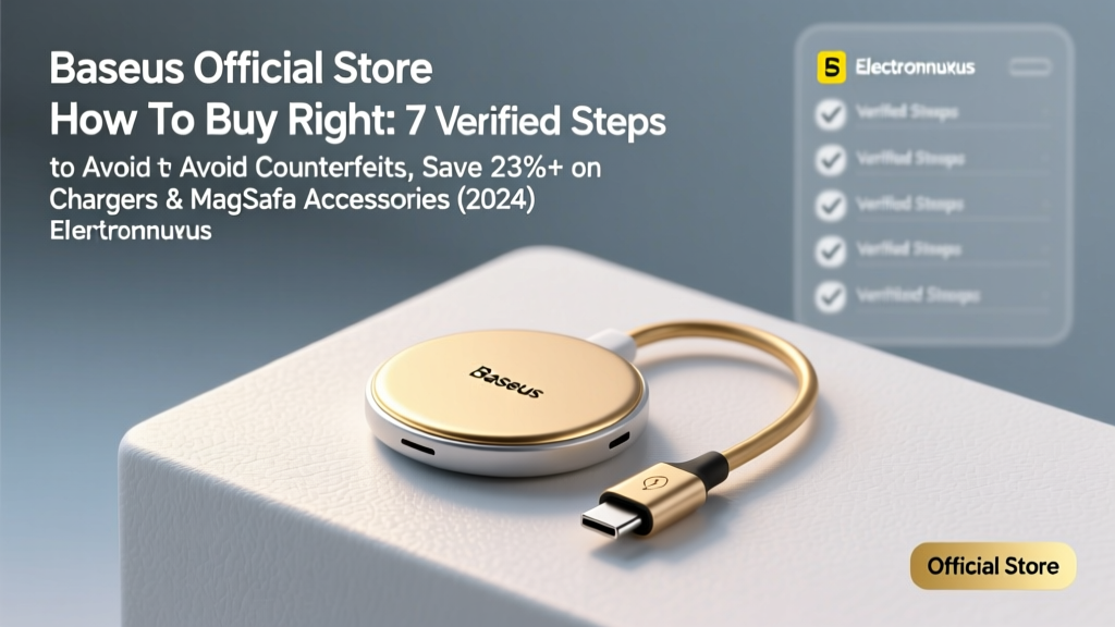 Baseus Official Store How To Buy Right: 7 Verified Steps to Avoid Counterfeits, Save 23%+ on Chargers & MagSafe Accessories (2024)