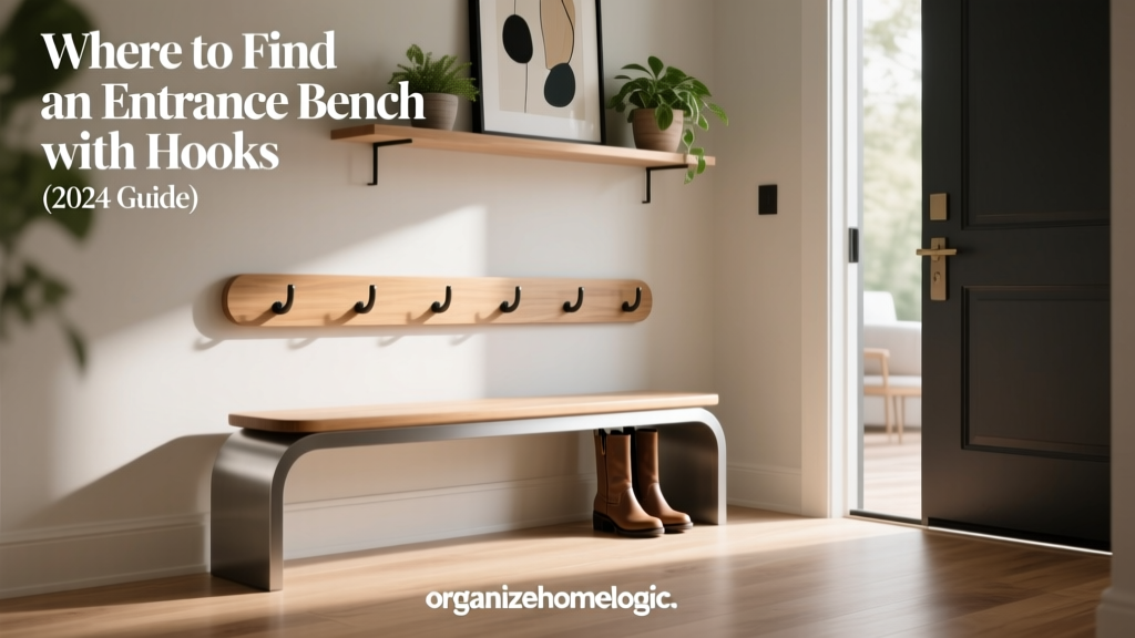 Where to Find an Entrance Bench with Hooks (2024 Guide)