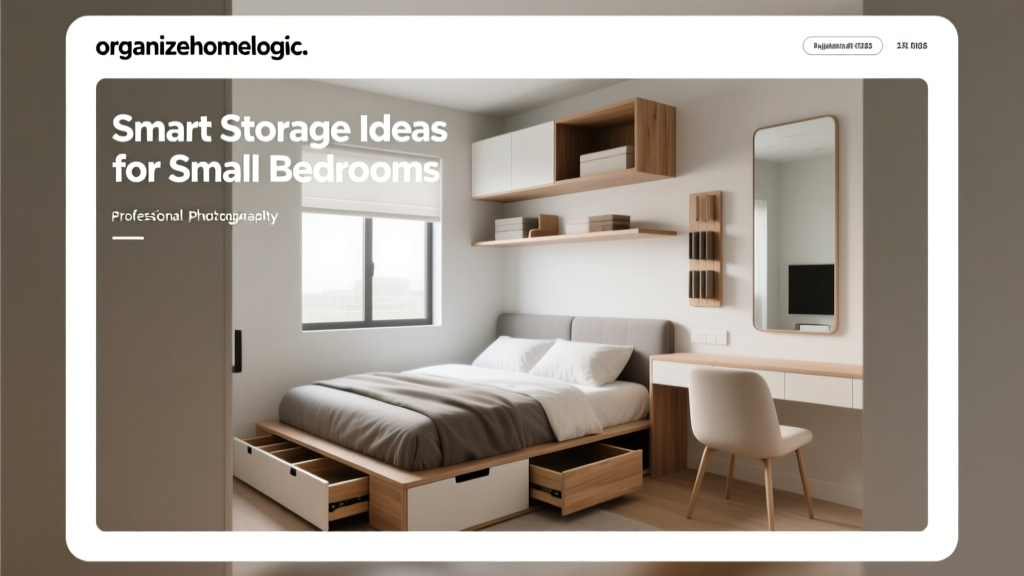 Smart Storage Ideas for Small Bedrooms