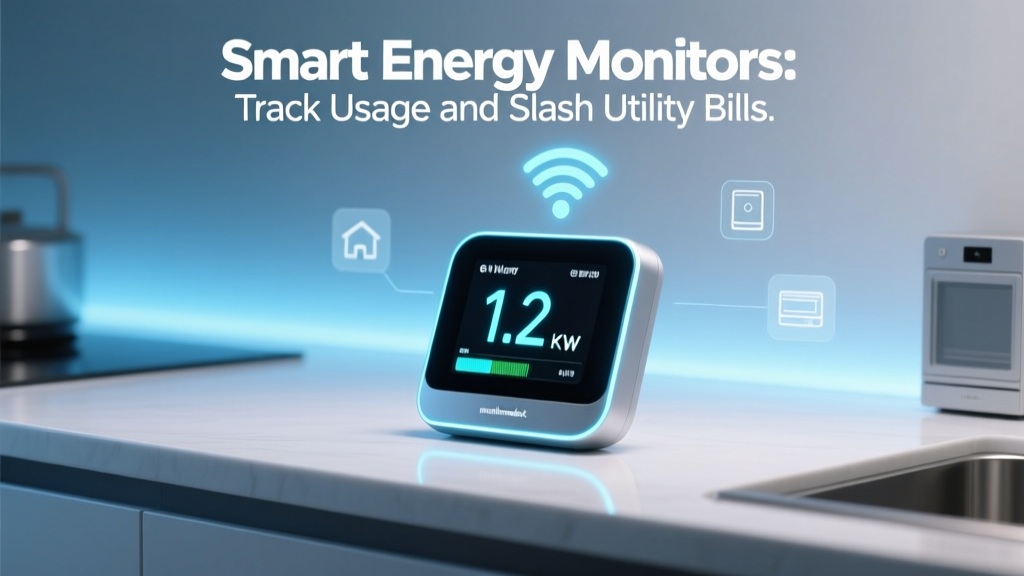 Smart Energy Monitors: Track Usage and Slash Utility Bills