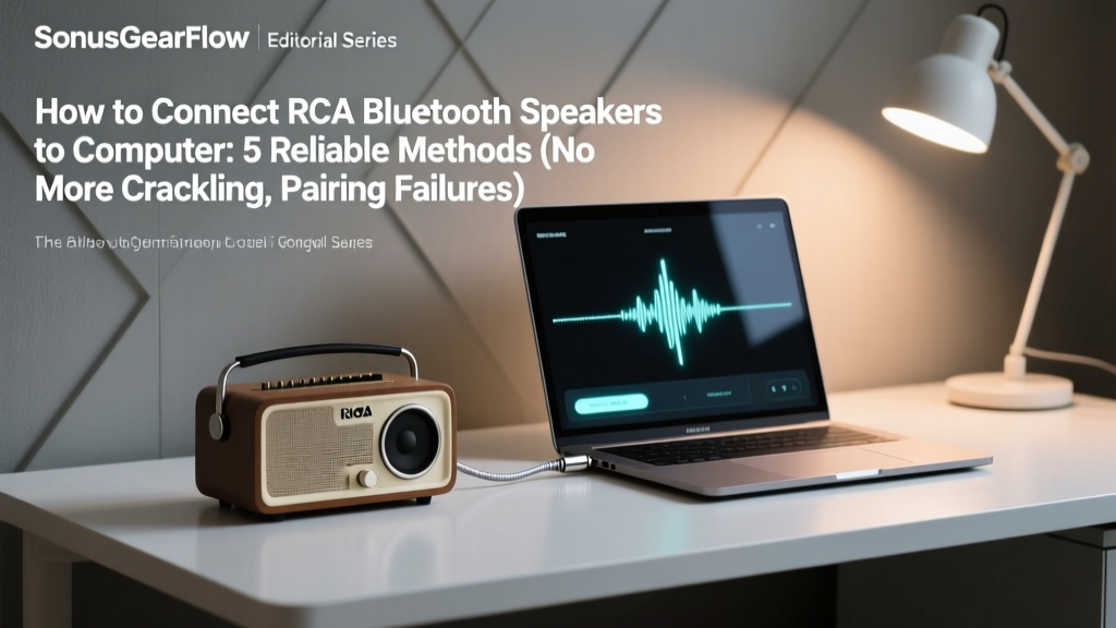 RCA Bluetooth Speakers to Computer: Fix Connection Issues