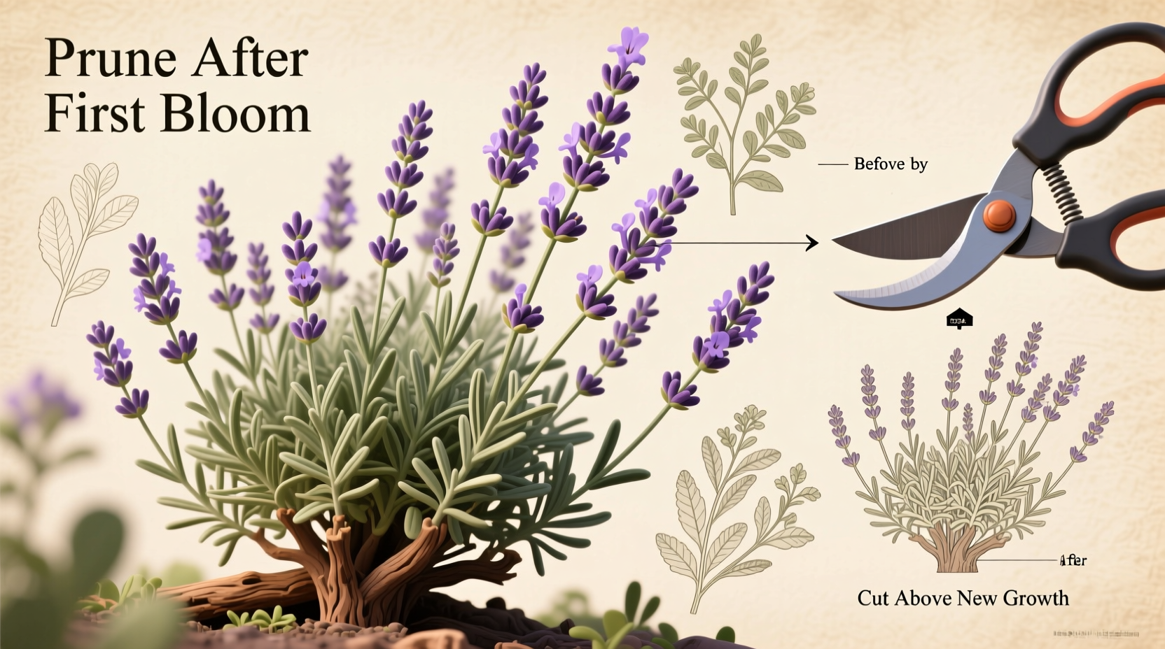 Prune Lavender: 3 Steps to Massive Blooms | TheHomeSprouts