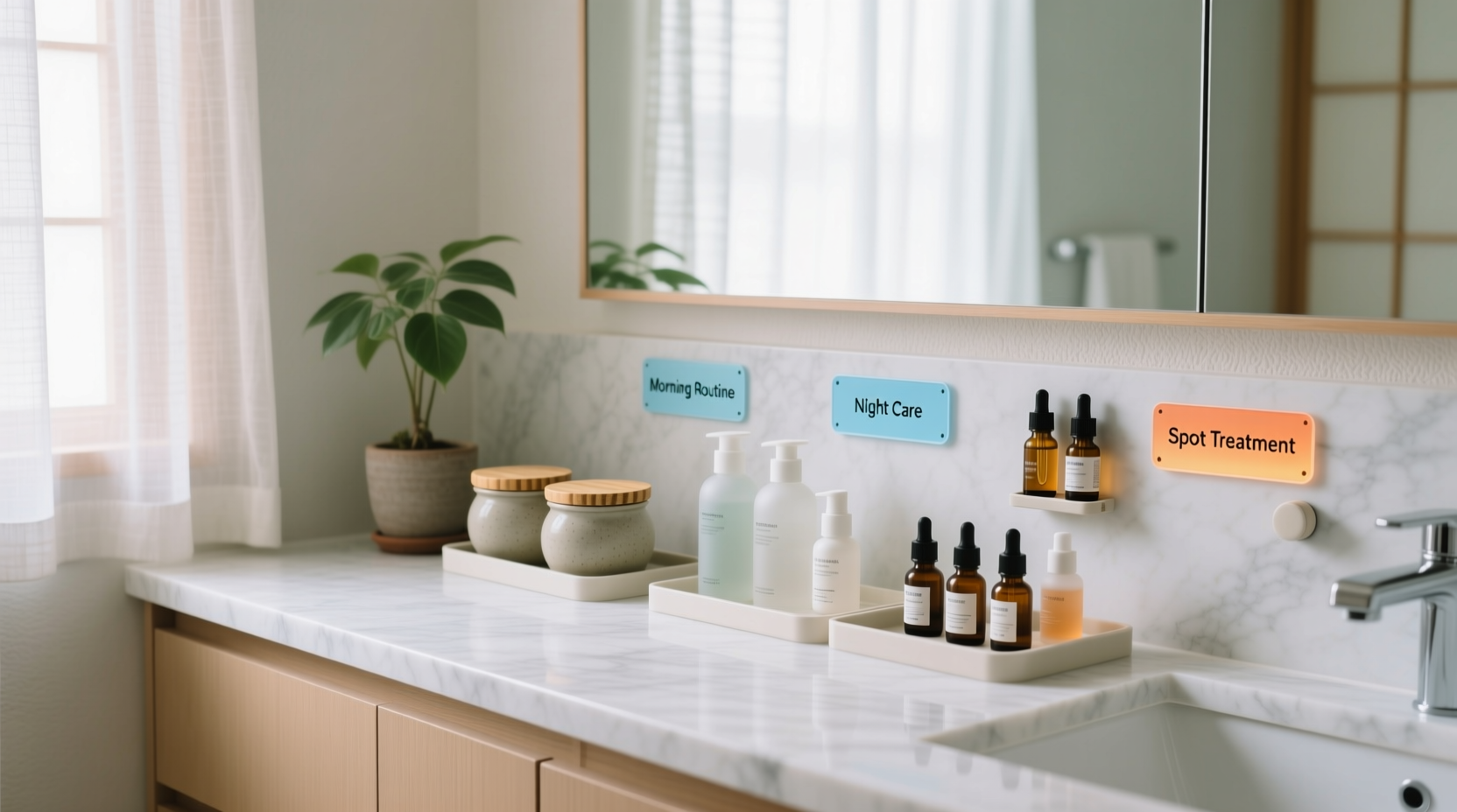 closet organization tips for skincare fridge overflow