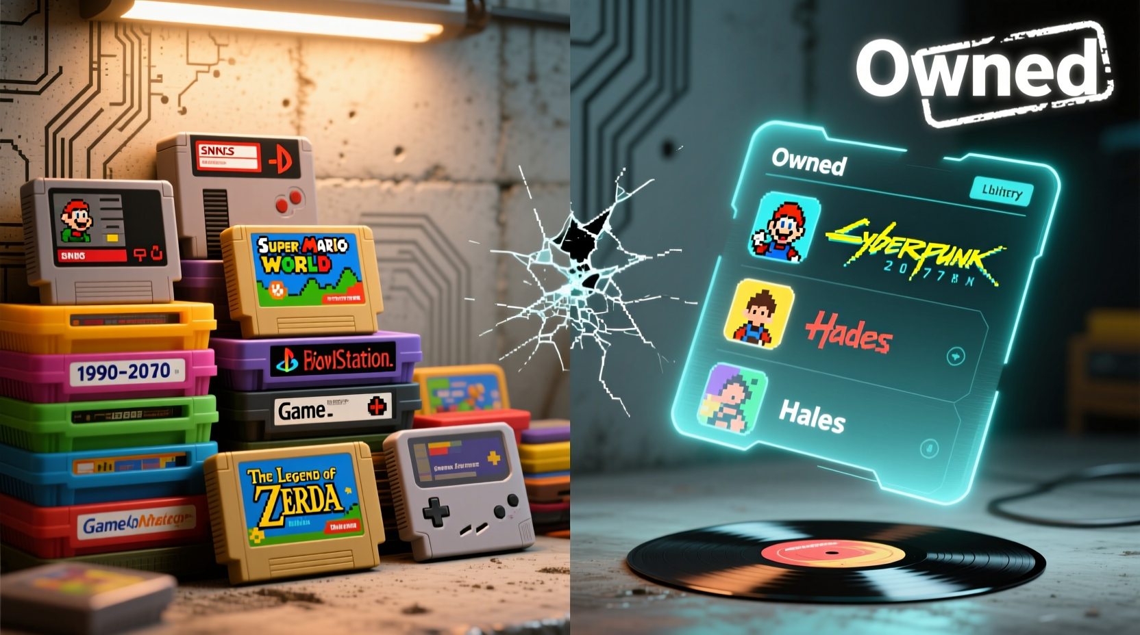 physical game cartridges vs digital downloads owning your media in 2025